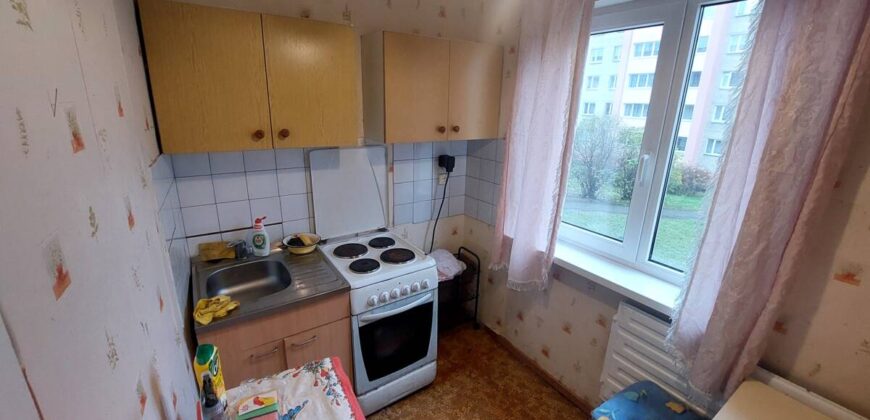 Продается уютная, однокомнатная квартира по адресу J. Gagarini tn 11a, Sillamäe linn