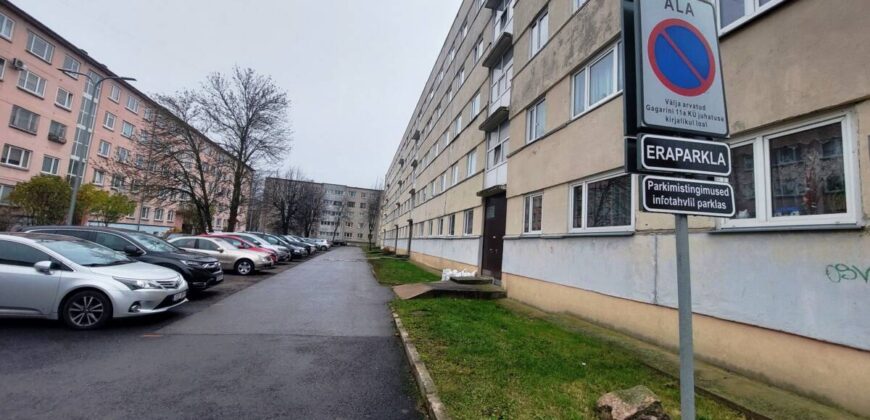 Продается уютная, однокомнатная квартира по адресу J. Gagarini tn 11a, Sillamäe linn