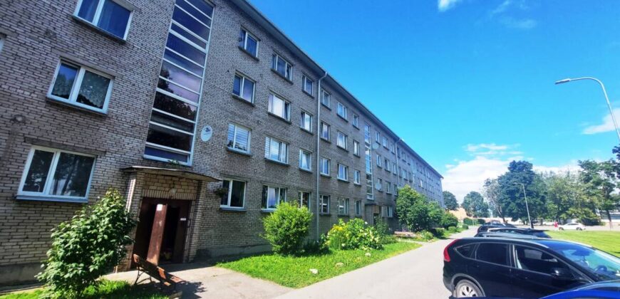 Продается светлая 3-х комнатная квартира, по адресу Kesk tn 59, Sillamäe linn