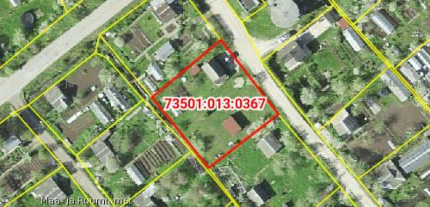 Продается дачный участок Sputniku AÜ 701, Sillamäe linn